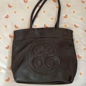 Black Coach shoulder purse